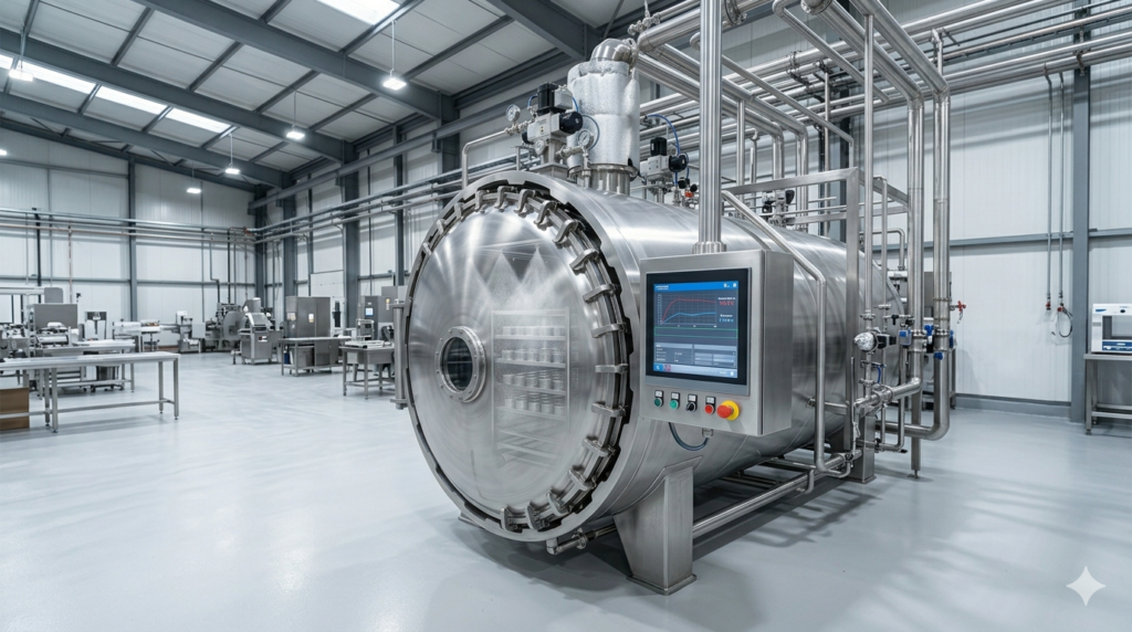 Mesin Retort Full Otomatis