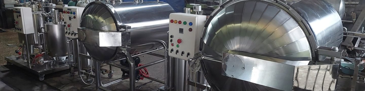 Mesin Retort Indonesia - Horizontal